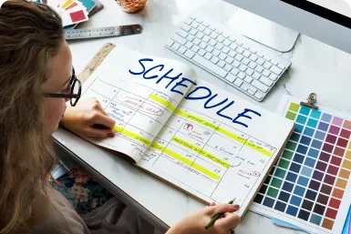 Lịch học linh hoạt phù hợp với nhịp làm việc và học tập của bạn